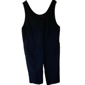 Celmia Collection Sleeveless Scoop Neck Pull On Romper Black Women's Size XXL